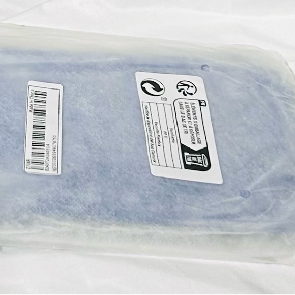 NWT Orange Striped Clutch / Crossbody with Zipper - Picture 8 of 8